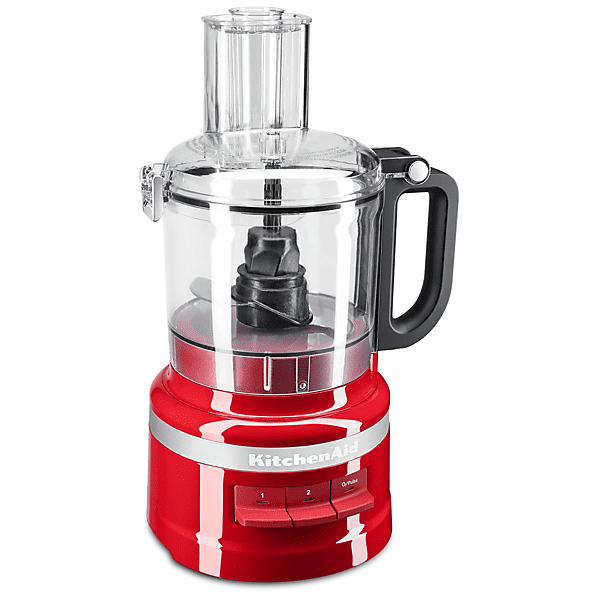 kitchenaid 5kfp0719eer robot da cucina, 250 w, capacità ciotola 1,7 l, rosso