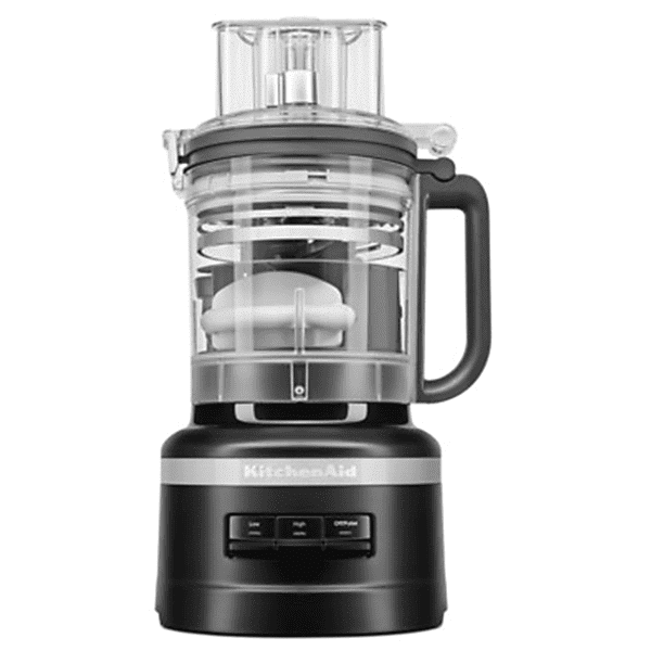 kitchenaid 5kfp1319ebm robot da cucina, 400 w, capacità ciotola 3,1 l, nero opaco