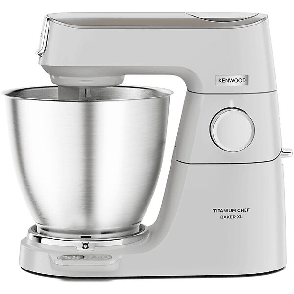 kenwood baker xl lite kvl65.001wh impastatrice planetaria, 1200 w, capacità ciotola 7 l, bianco