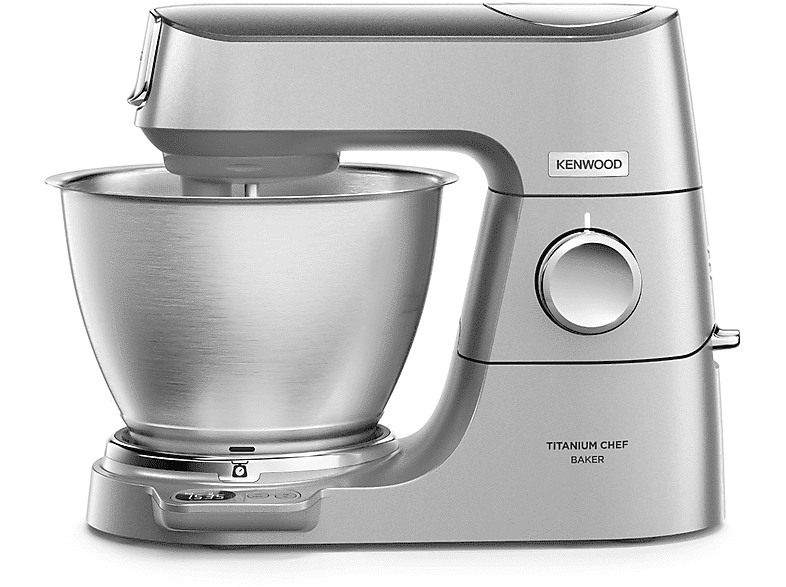 kenwood kvc65.001si impastatrice planetaria, 1200 w, capacità ciotola 5 l, silver