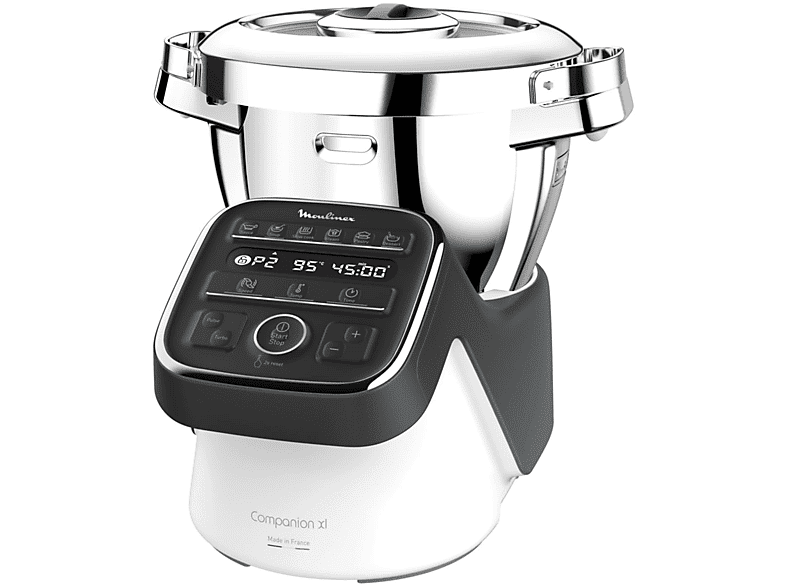 moulinex companion xl hf8098n robot da cucina, 1550 w, capacità ciotola 3 l, nero