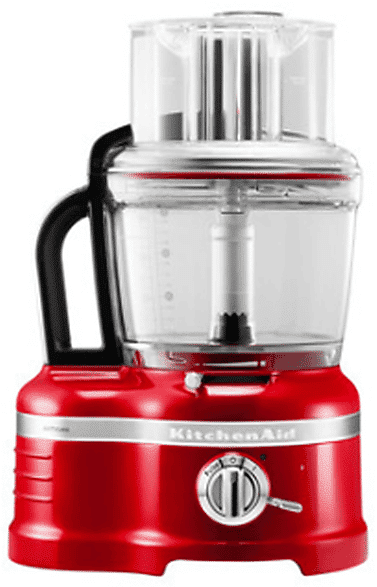 kitchenaid 5kfp1644eer robot da cucina, 650 w, capacità ciotola 4 l, rosso