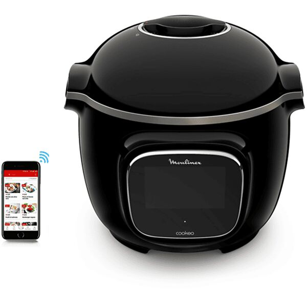 moulinex cookeo ce9028 multicooker, 1500 w, capacità ciotola 6 l, nero