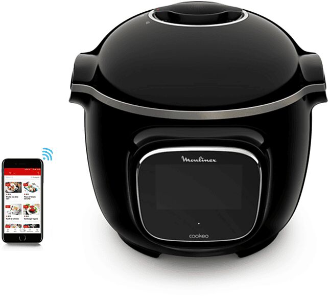 moulinex cookeo ce9028 multicooker, 1500 w, capacità ciotola 6 l, nero