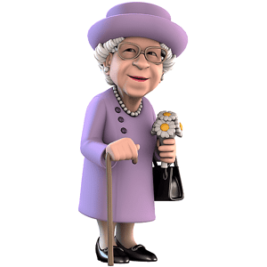 MINIX ACTION FIGURE  Queen Elisabeth