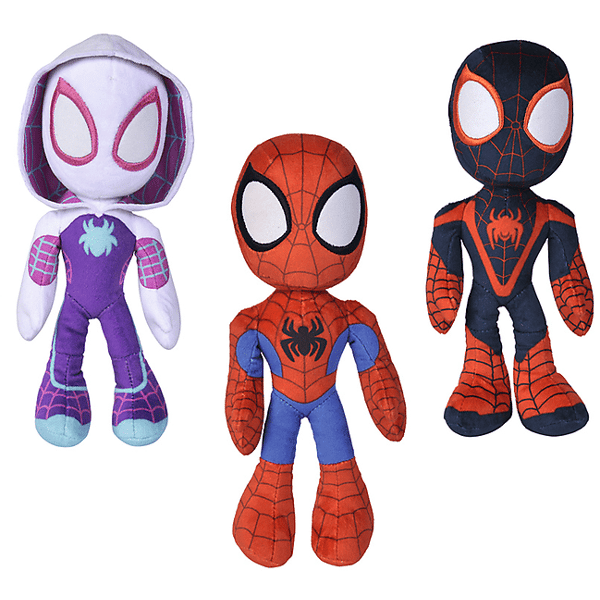 simba toys peluche  spidey e amici 1 pz