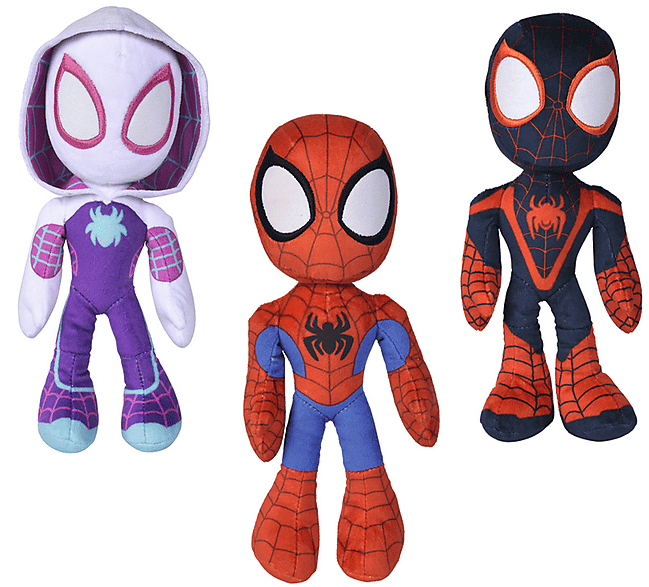 simba toys peluche  spidey e amici 1 pz