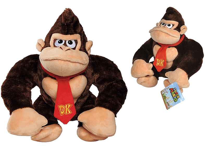 simba toys peluche  peluche donkey kong 30 cm 1 pz