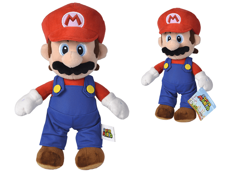 simba toys peluche  super mario peluche 30 cm 1 pz