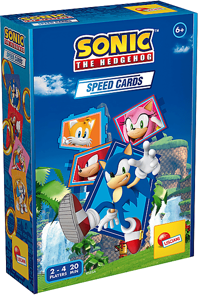 LISCIANI GIOCO DI CARTE  SONIC SPEED CARDS