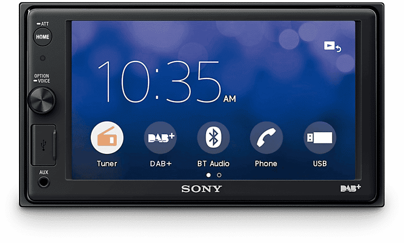 sony multimedia car  xavax1005db