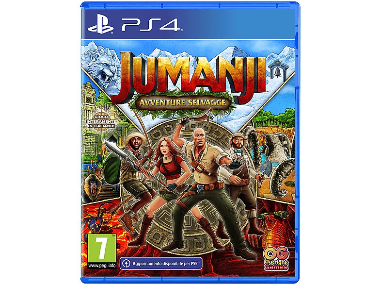 NAMCO BANDAI Jumanji: Avventure selvagge - GIOCO PS4