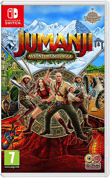 NAMCO BANDAI Jumanji: Avventure selvagge - GIOCO NINTENDO SWITCH