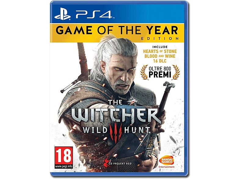 NAMCO BANDAI The Witcher III: Wild Hunt - Game Of Year GIOCO PS4