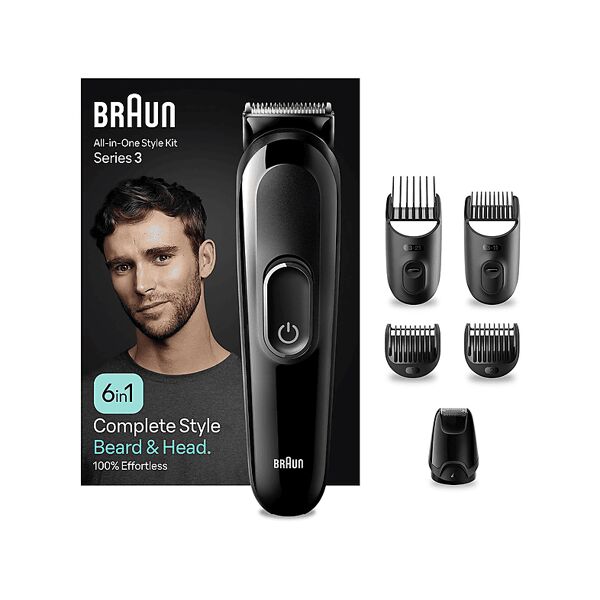 braun regola barba e capelli  series 3 mgk3410