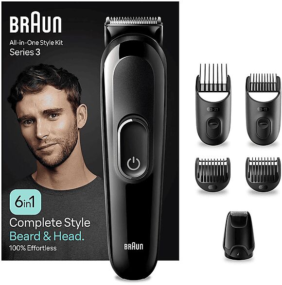 braun regola barba e capelli  series 3 mgk3410