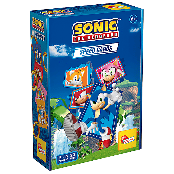 lisciani gioco di carte  sonic speed cards