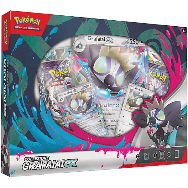 pokemon carte da gioco  ex box aprile