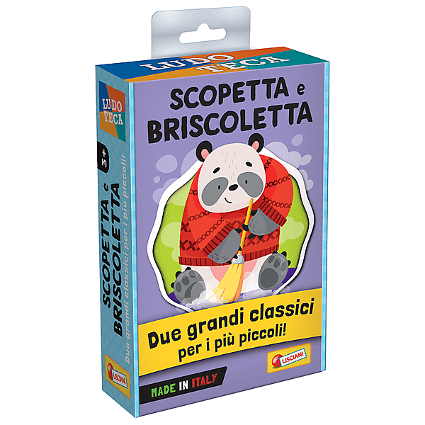 lisciani gioco di carte  scopa e briscola