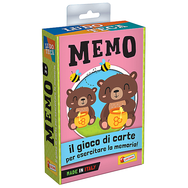 lisciani gioco di carte  memo