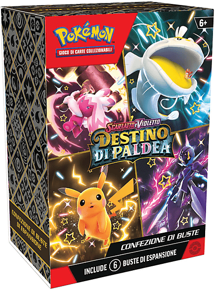 pokemon carte da gioco  bundle destino a paldea