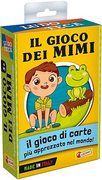 lisciani gioco  carte il dei mimi