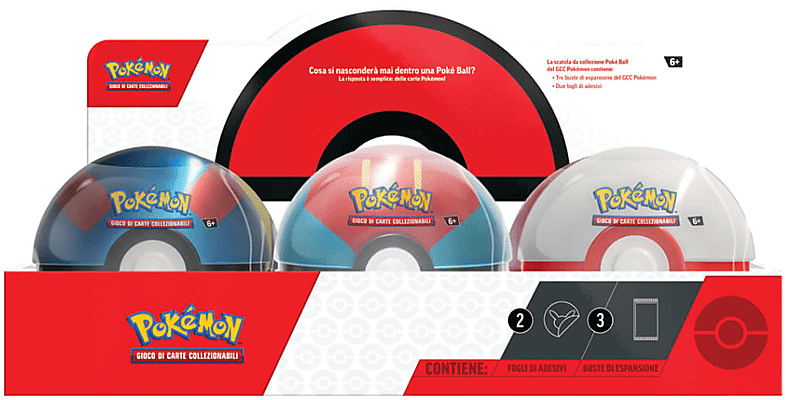 POKEMON CARTE DA GIOCO  Pokeball Tin Summer