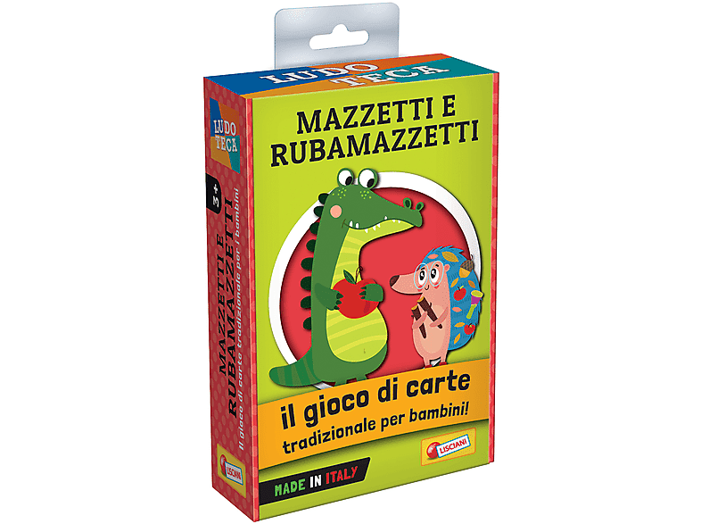 LISCIANI GIOCO  CARTE MAZZETTI E RUBAMAZZ