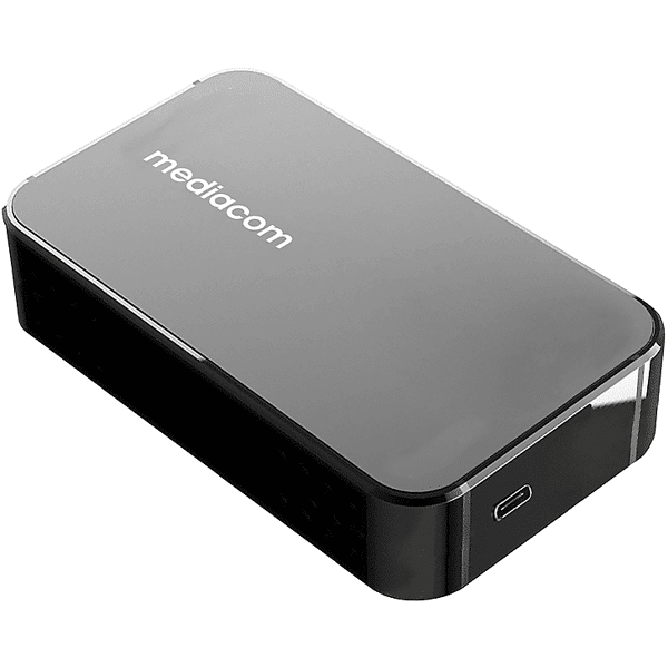 mediacom alimentatore usb-c  alimentatore type-c