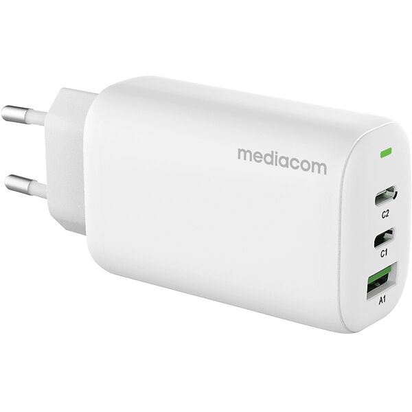 mediacom caricabatteria  fast charger