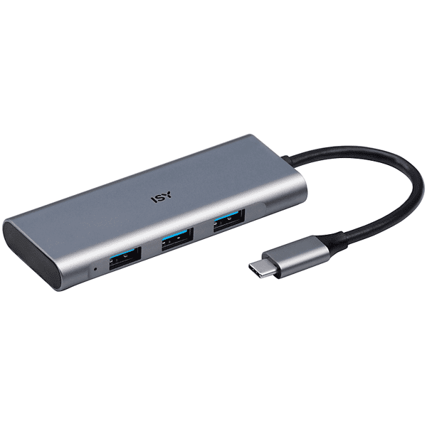 isy adattatore  usb -c to 3x usb-a 3.1