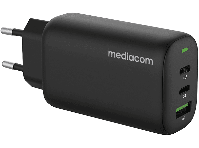 mediacom caricatore  fast charger