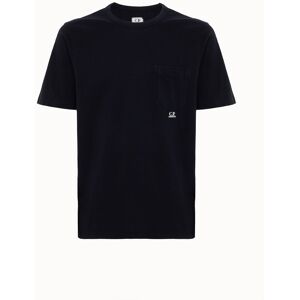 c.p company t-shirt jersey garment dyed pocket