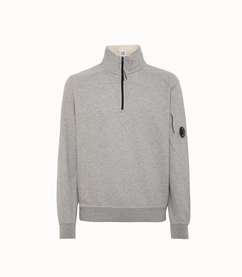 c.p company felpa  light fleece zipped