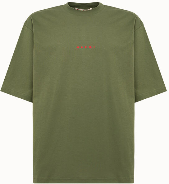 Marni t-shirt tinta unita logo