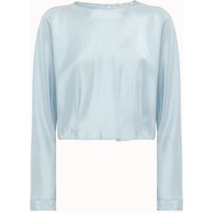 forte forte blusa chic habotai in seta