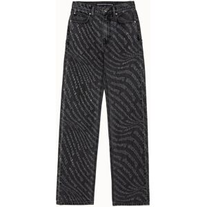 alexander wang pantalone con logo