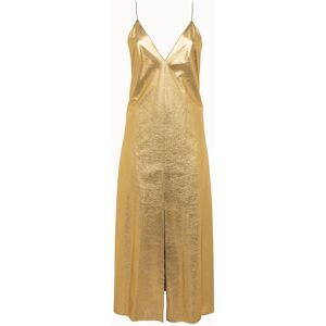 forte forte slip dress laminato