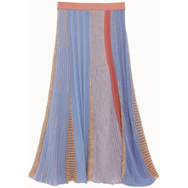 roberto collina pleated long skirt