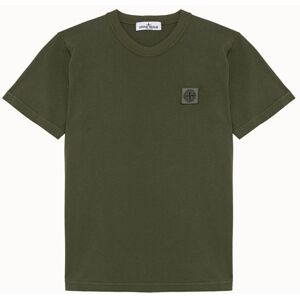 Stone Island t-shirt in cotone tinta unita