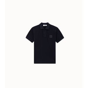 Stone Island Polo In Cotone Tinta Unita