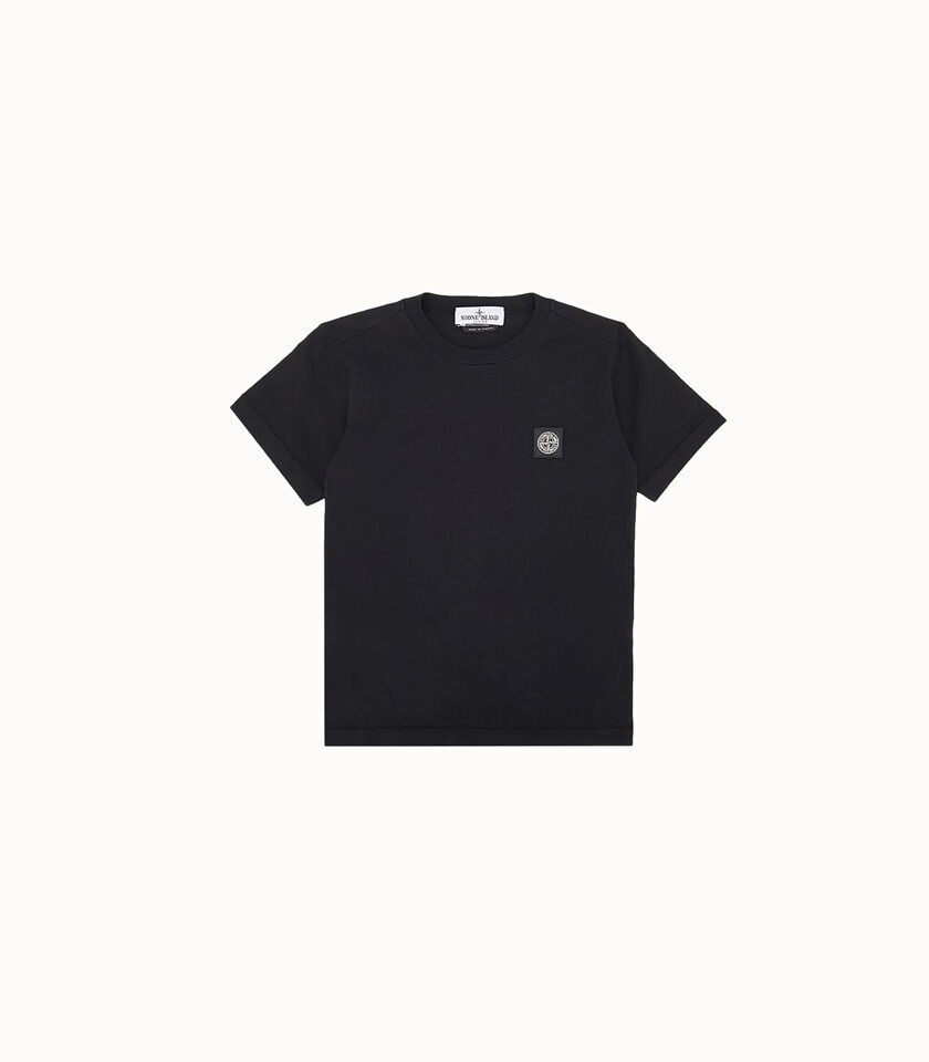 Stone Island t-shirt in solid color cotton