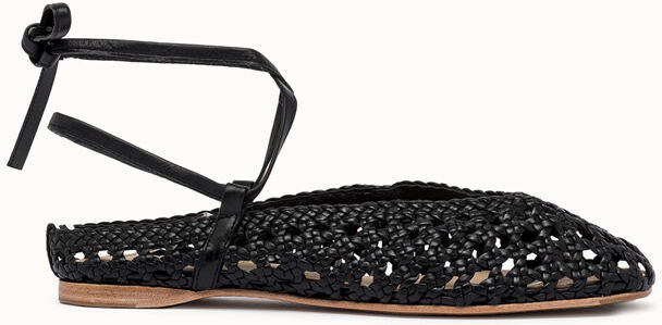 paloma barcelo' palmira ballerina flats color black