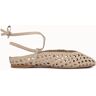 paloma barcelo' palmira ballerina flats color beige