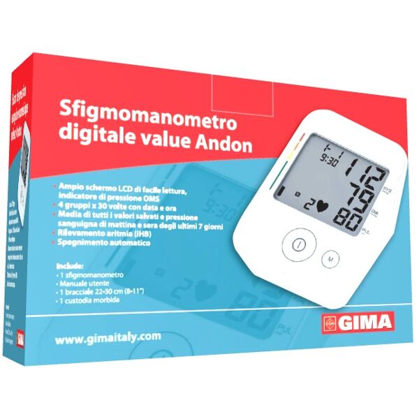 gima misuratore pressione andon