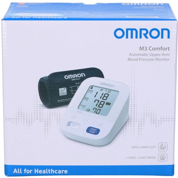 omron m3 omron sfigmomanometro da braccio m3 intelli wrap comfort