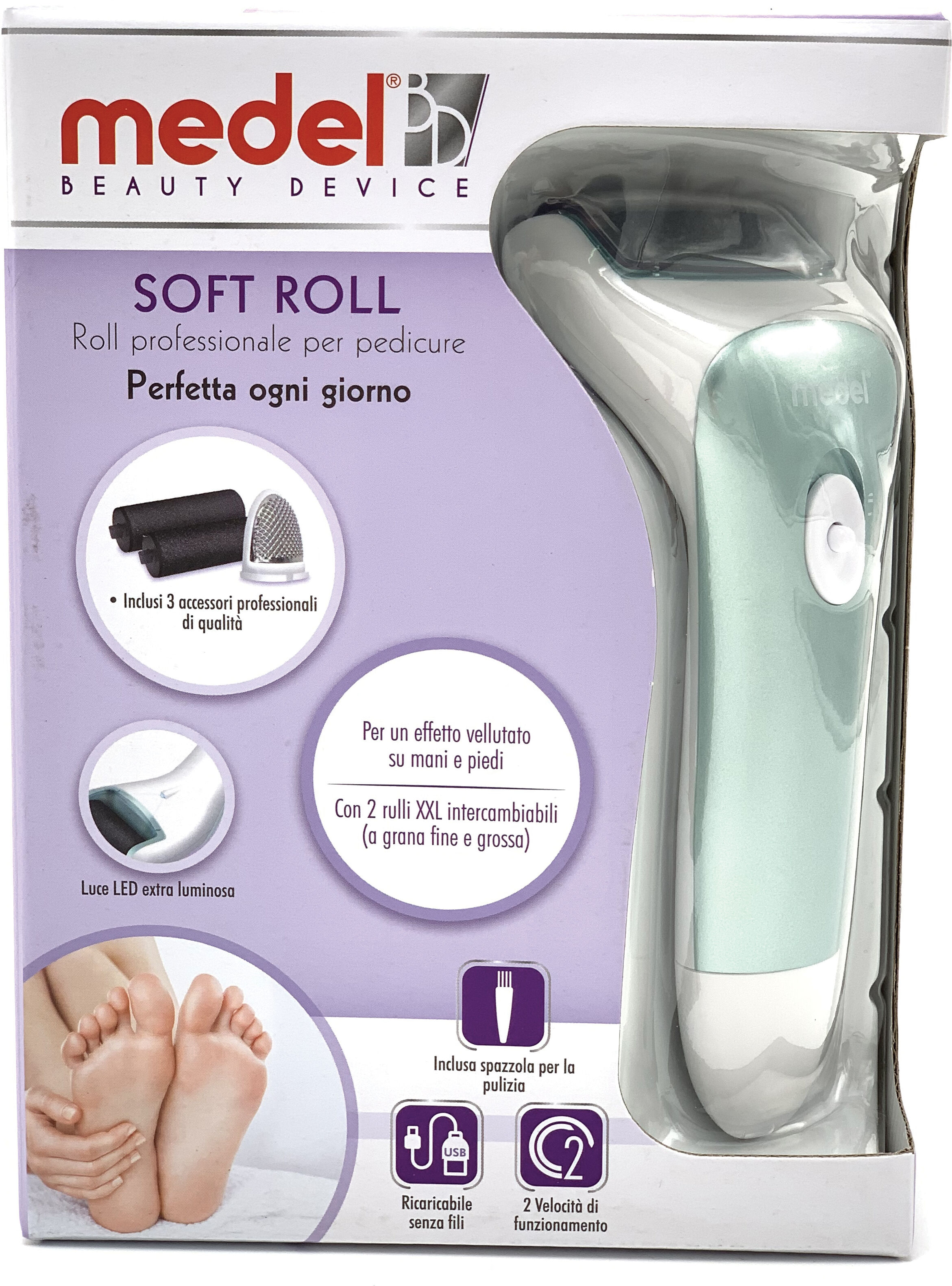 MEDEL beauty soft roll roll per pedicure