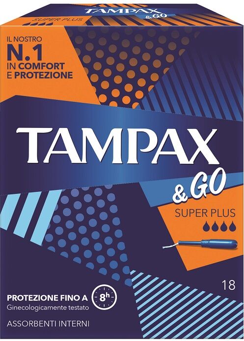 fater spa tampax&go super plus 18pz