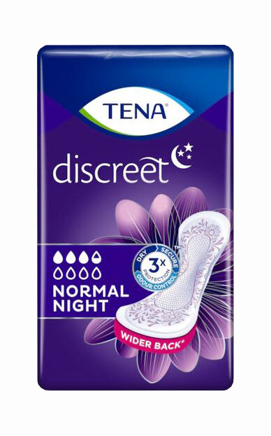 TENA Discreet Normal Night Assorbenti 10 Pezzi