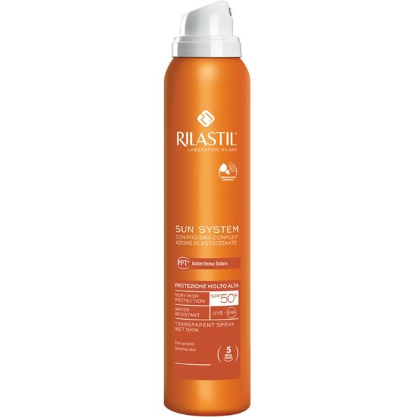 rilastil sun system spf 50+ transparent spray 200ml